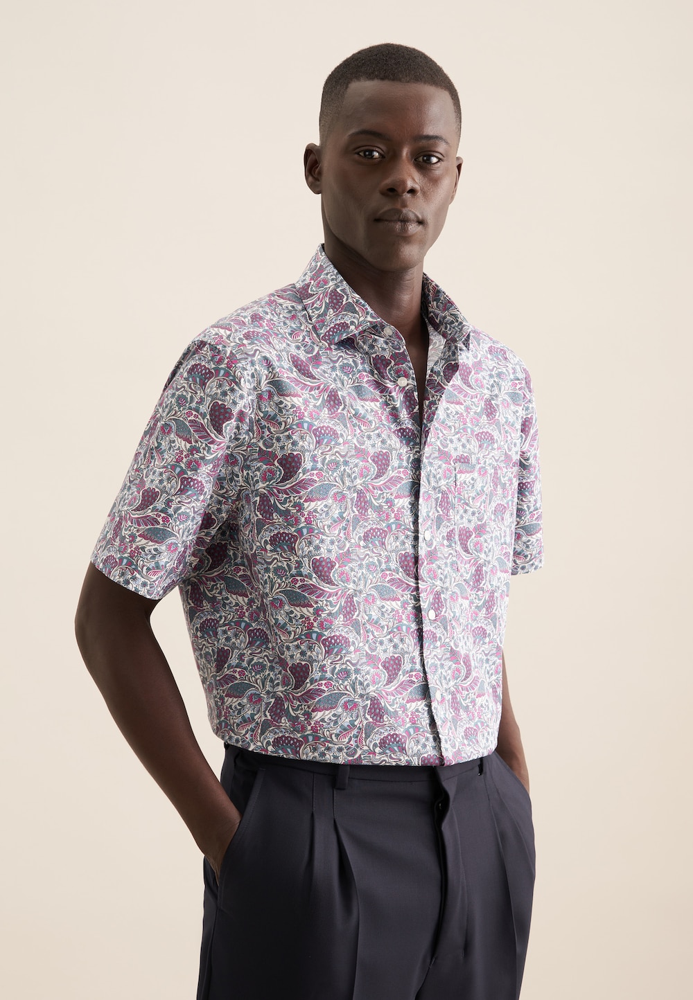 Herren Business Hemd - Druck