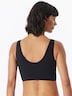 Schiesser Damen Bustier Padded - Invisible Soft - schwarz