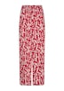 Druckhose mit floralem Muster