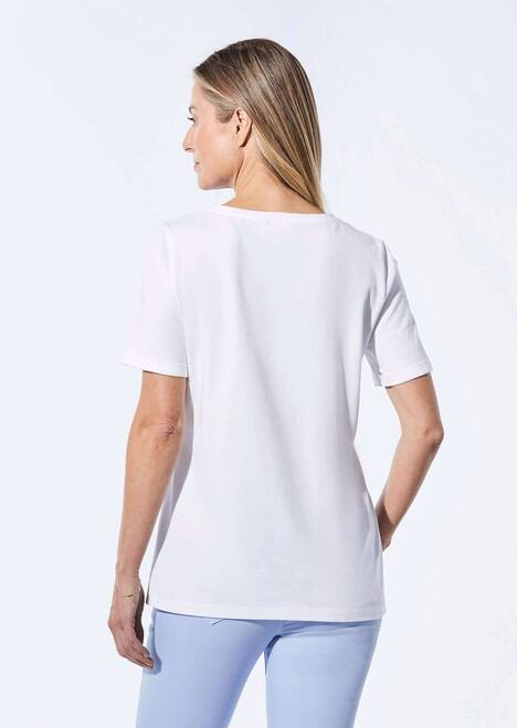 Jersey shirt met print