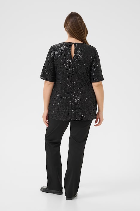 Kurzarm-Bluse Regular fit