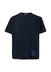 T-Shirt mit Label-Print