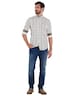 engbers Herren Langarm-Hemd slim fit , Braun