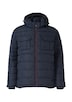 Sportive Puffer-Jacke mit abnehmbarer Kapuze