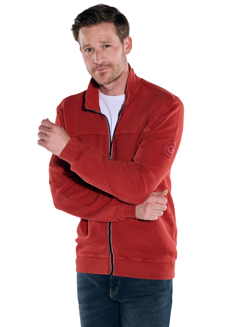Sweatjacke regular