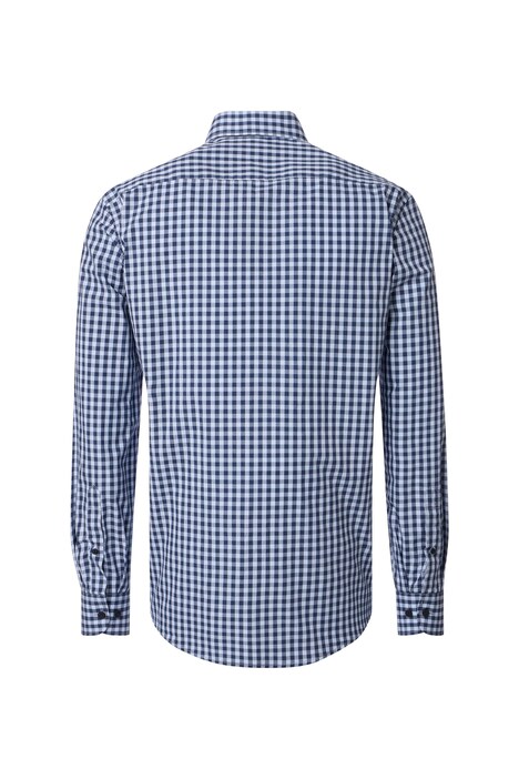 Freizeithemd Langarm kariert Casual Fit