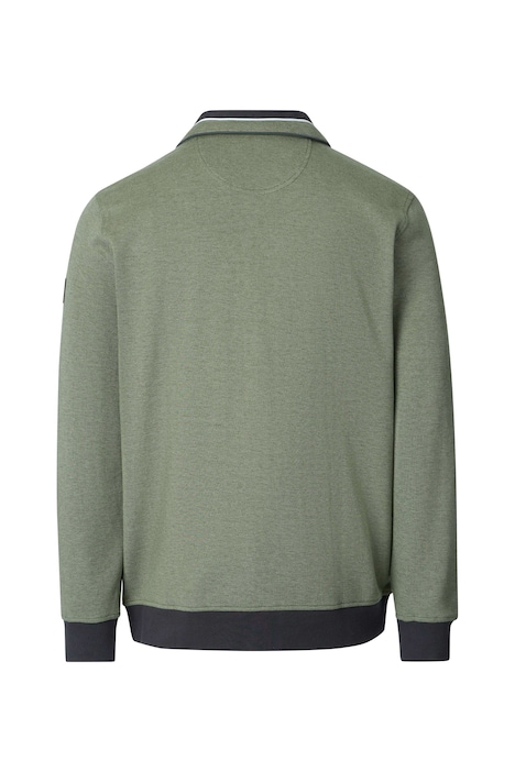 Sweatjacke gestreift