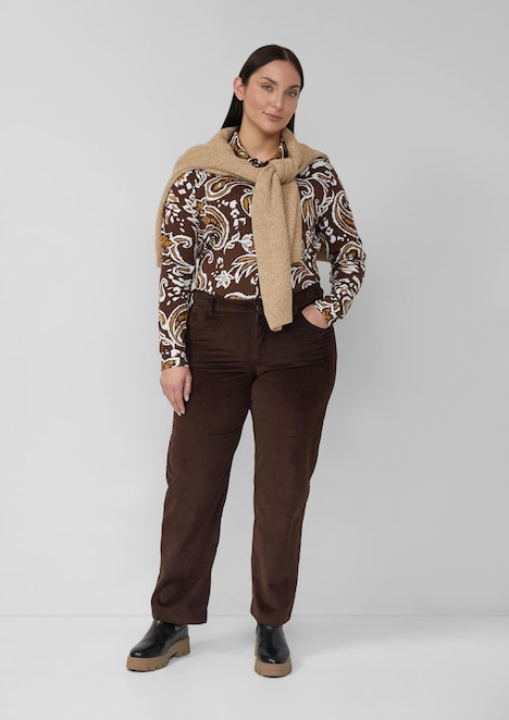 Cordhose / Straight Fit / Mid Rise / Straight Leg