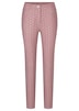 Slim Fit Printhose mit hohem Bund