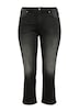 Ankle-Jeans / Slim Fit / Mid Rise / Straight Leg / Super Stretch