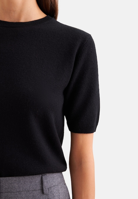 Damen Strick T-Shirt - Uni