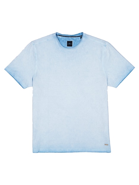 Herren T-Shirt gestreift , Hellblau