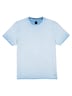 Herren T-Shirt gestreift , Hellblau