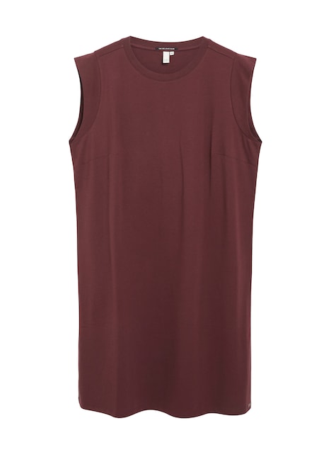 Knielanges Jerseykleid