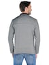 engbers Herren Sweatjacke mit Stehkragen , Grau