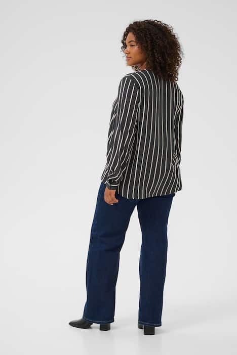 Langarm-Bluse Regular fit