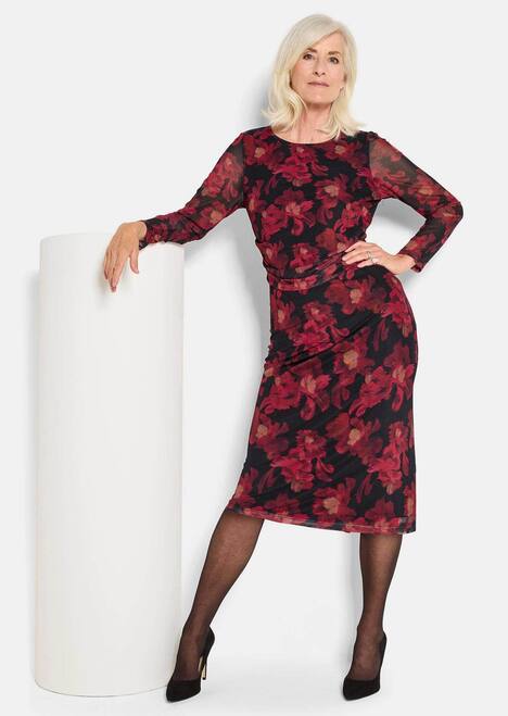 Kleid aus weichem Mesh