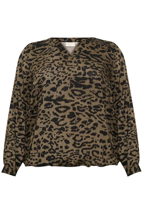 Langarm-Bluse Regular fit