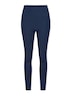 Schiesser Damen Leggings High Waist Doppelripp - Active admiral