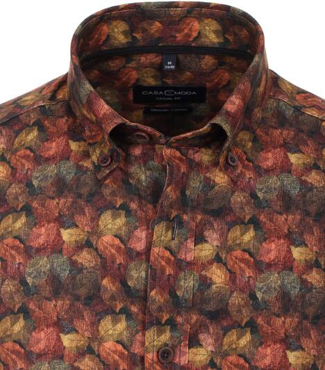 Freizeithemd Print Casual Fit