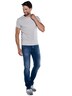 engbers Herren Basic-Shirt My Favorite organic , Silbergrau
