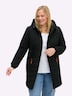 Steppjacke Langarm Uni Mit Kapuze