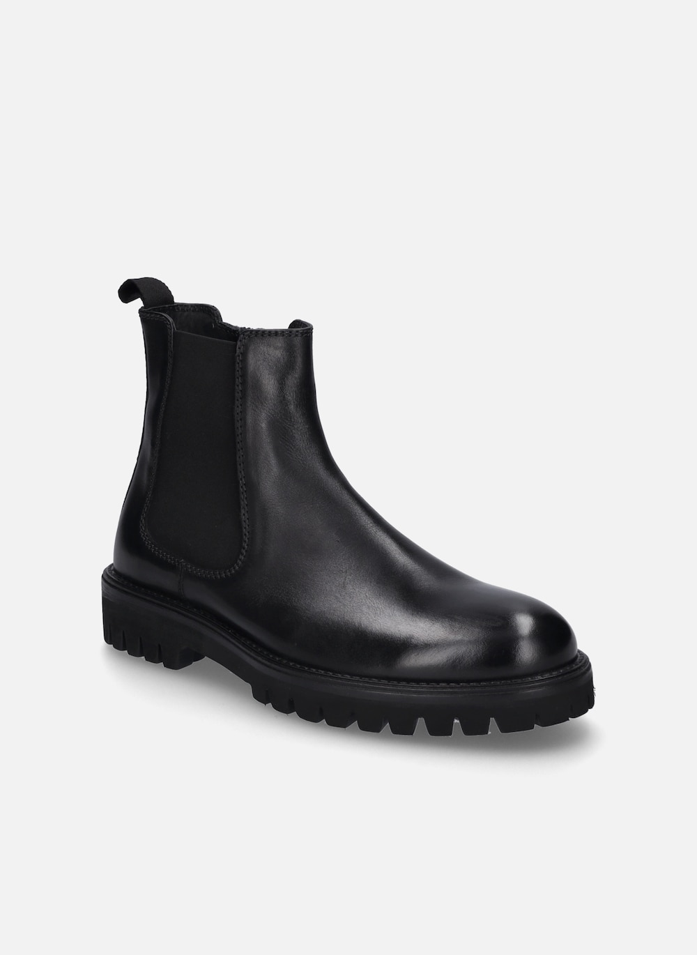 Herren Stiefelette Romed 02, schwarz