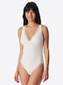 Schiesser Damen Body Unique Cotton off-white