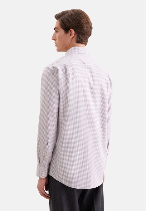 Herren Business Hemd - Karo