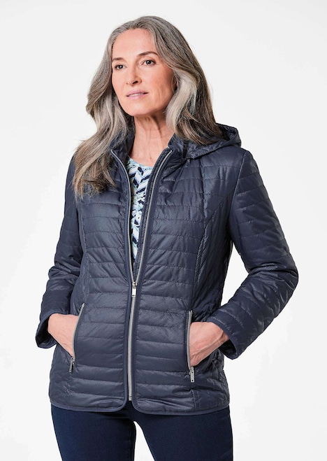 Leicht strukturierte Outdoorjacke