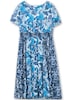Kleid Kurzarm Print