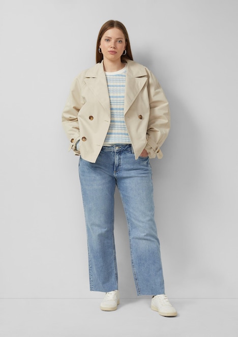 Langarmshirt mit Streifenmuster