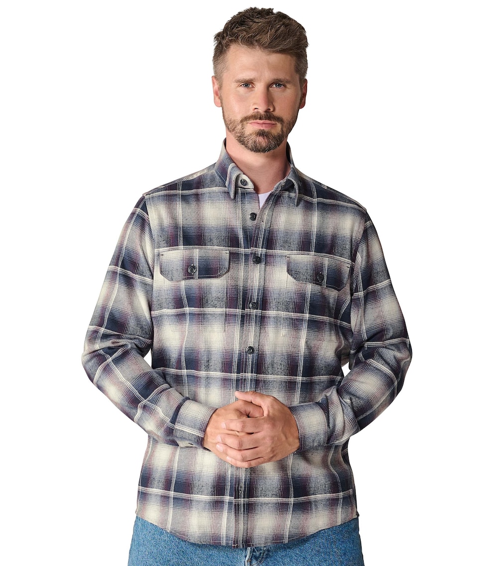 Overshirt kariert Casual Fit