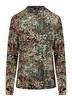 Shirt met opstaande kraag en lange mouwen