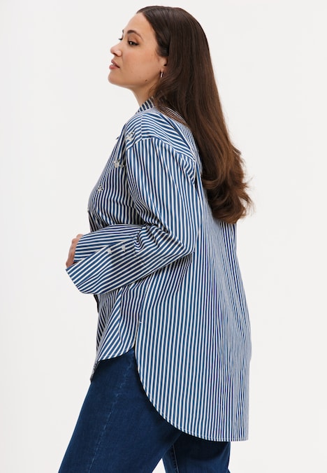 Bluse mit Druck