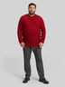 Strickpullover mit Rundhalsausschnitt