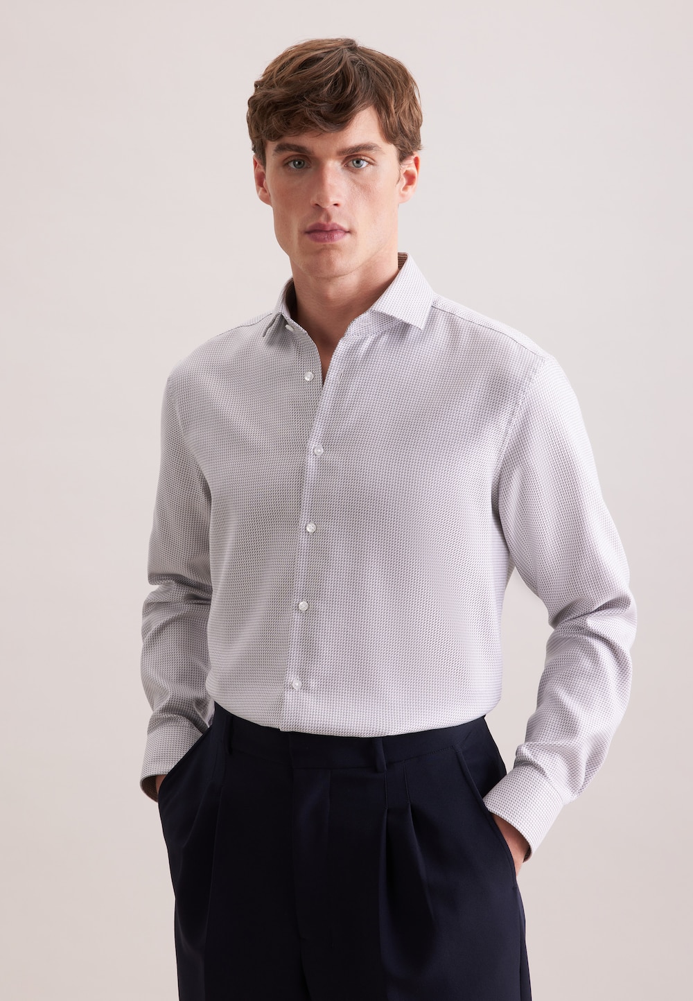 Herren Business Hemd - Struktur