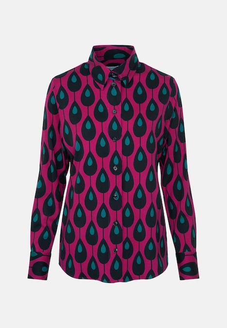 Damen Hemdbluse - Druck
