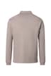 Polo-Shirt Langarm uni
