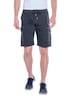 Herren Cargo-Bermuda mit Tunnelzug , Saphirblau