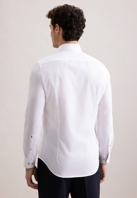 Herren Business Hemd - Uni