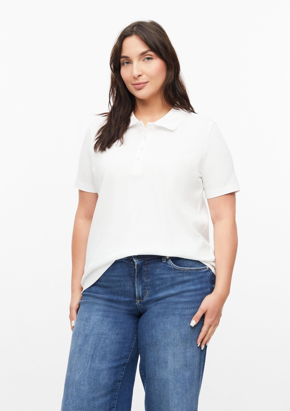 Poloshirt aus Baumwollpiqué