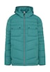 Gesteppte Jacke mit abnehmbarer Kapuze
