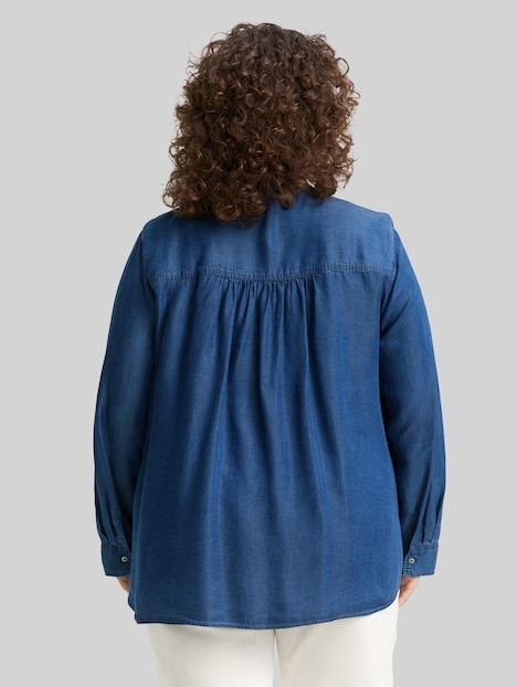 Bluse mit Schleifen-Detail