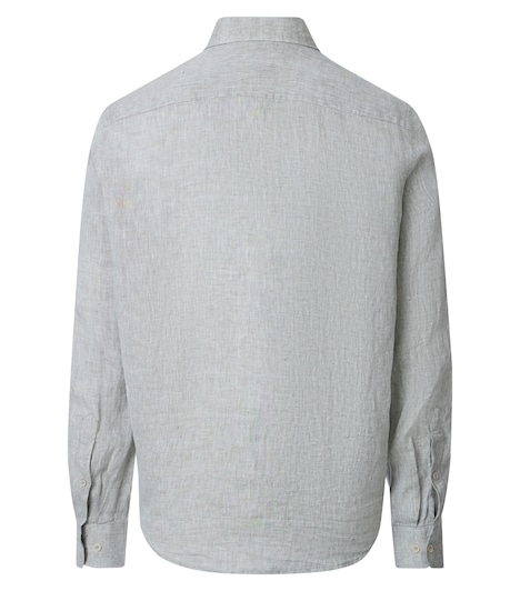 Leinenhemd uni Casual Fit