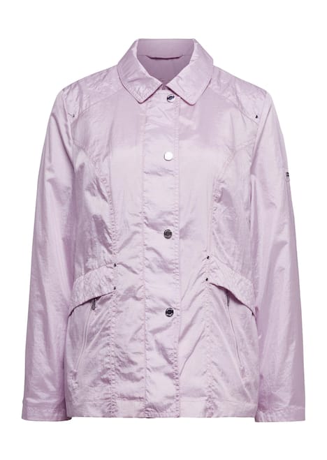 GOLDNER Jas Licht jasje met een chique glans