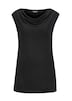 Ärmelloses Top in Viskose-Jersey