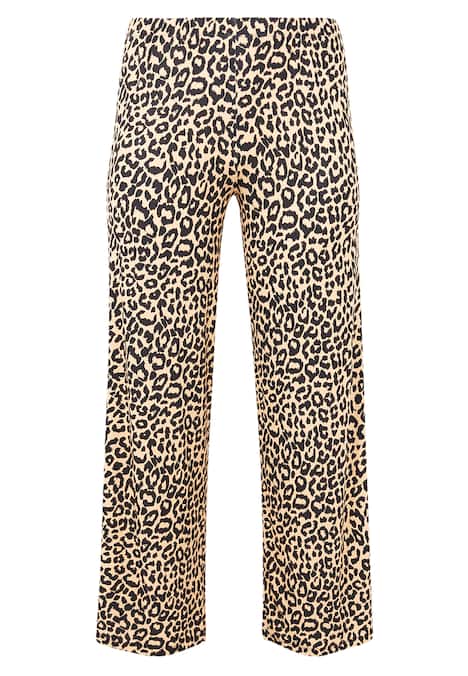 Broek met een elastieken tailleband