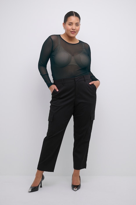 Langarm-Bluse Tight fit