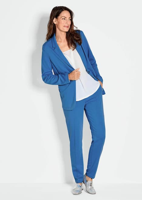 GOLDNER Blazer Lichte jersey blazer met uitstekende bewegingsvrijheid